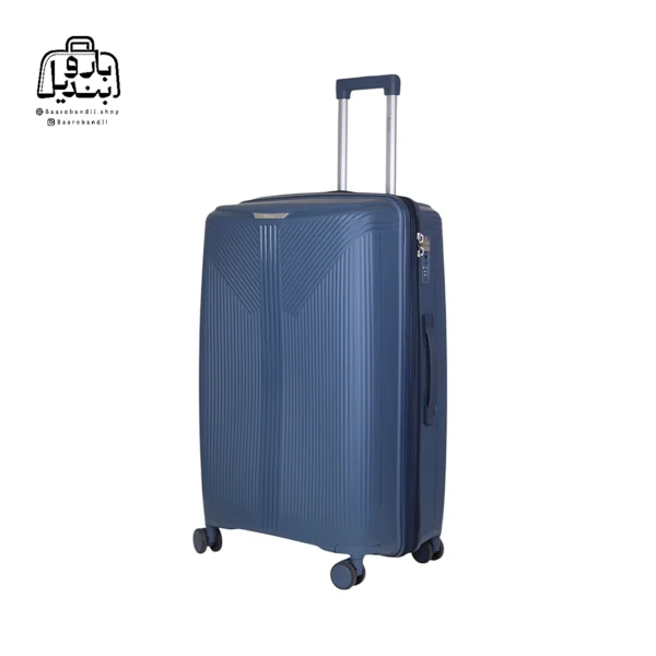 تصویر اختصاصی از چمدان هرموسا کد ۸۰۲۱ سایز بزرگ در رنگ سرمه‌ای