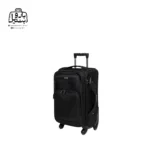 تصویر اختصاصی از چمدان سایز کوچک (داخل کابین) هرموسا کد HB001 در رنگ مشکی
