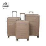 تصویر اختصاصی از چمدان سه تکهٔ رو ونتا پازل در رنگ نسکافهای