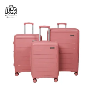 تصویر اختصاصی از چمدان سه تکهٔ رو ونتا پازل در رنگ کالباسی