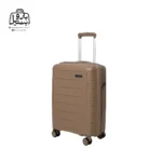 تصویر اختصاصی از چمدان سایز متوسط رو ونتا پازل در رنگ نسکافهای