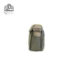 تصویر اختصاصی از نمای کناری کیف دوشی فوور کد 2796-06 در رنگ سبز زیتونی