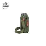 تصویر اختصاصی از نمای کناری کیف دوشی ولنتیر کد 1821-02 در رنگ سبز
