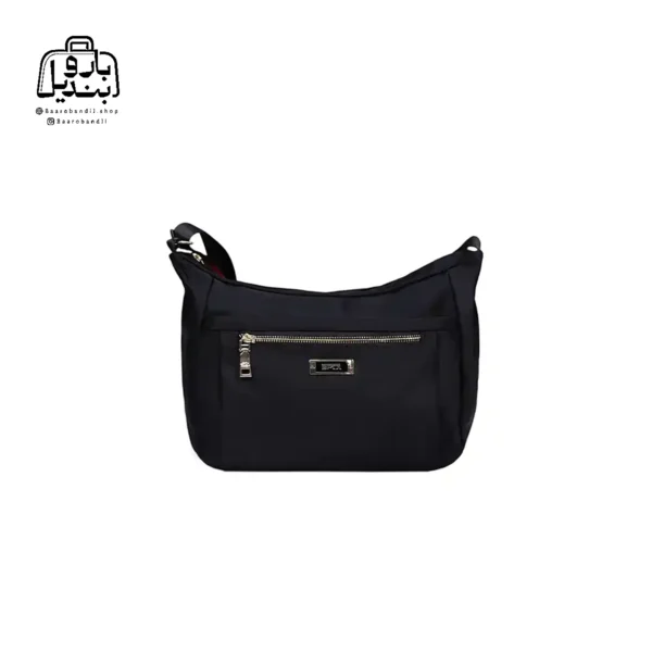 تصویر اختصاصی از نمای جلوی کیف زنانه دوشی ایپول کد 6006-18 در رنگ مشکی