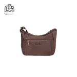 تصویر اختصاصی از نمای جلوی کیف زنانه دوشی ایپول کد 6006-18 در رنگ قهوه‌ای