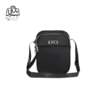 تصویر اختصاصی از نمای جلوی کیف زنانه دوشی ایپول کد 6026-03 در رنگ مشکی همراه با بند