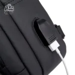 تصویر اختصاصی از پورت usb بادی‌ بگ (کراس بادی) بنج کد ۱۹۱۱ در رنگ مشکی