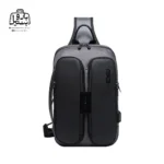 تصویر اختصاصی از نمای جلوی بادی بگ (کراس بادی) bange کد 7079 در رنگ طوسی