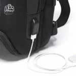 تصویر اختصاصی از نمای پورت USB (کراس بادی) بنج کد ۷۰۸۲ در رنگ مشکی