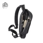 تصویر اختصاصی از زیپ باز بادی‌ بگ (کراس بادی) بنج کد ۷۳۱۲ در رنگ مشکی