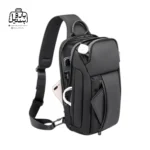 تصویر اختصاصی از نمای جلو و کناری بادی‌ بگ (کراس بادی) بنج کد ۷۵۶۶ در رنگ مشکی