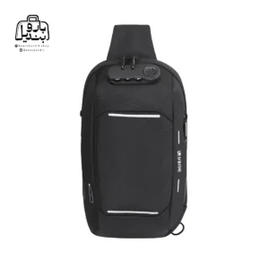 تصویر اختصاصی از نمای جلوی بادی‌ بگ (کراس بادی) لیستات کد ۲۰۲۹ در رنگ مشکی