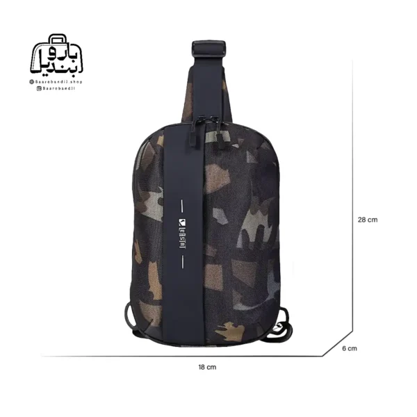 تصویر اختصاصی از سایزبندی بادی‌ بگ (کراس بادی) لیستات کد ۳۰۰۲ در طرح چریکی