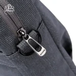 تصویر اختصاصی از نمای زیپ کیف دستی لپ‌تاپی بنج Bange کد ۲۵۵۸ در طوسی