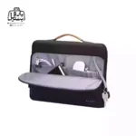 تصویر اختصاصی از جیب کیف دستی لپ‌تاپی بنج کد ۶۸۰۲ در رنگ مشکی