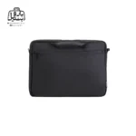 تصویر اختصاصی از نمای پشتی کیف دستی لپتاپی لیستات ۶۶۰۱ در رنگ مشکی