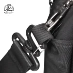 تصویر اختصاصی از جزئیات کیف دستی لپ‌تاپی لیستات ۶۸۰۱ در رنگ مشکی