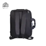 تصویر اختصاصی از نمای پشتی کیف دستی لپتاپی نوژیا کد ۱۱۲۸ در رنگ مشکی