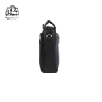 تصویر اختصاصی از نمای کناری کیف دستی لپ‌تاپی نوژیا کد ۶۰۰۵ در رنگ مشکی