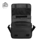 تصویر اختصاصی از فضای اصلی کیف دستی لپ‌تاپی آکسفورد کد ox-۰۰۱ همراه با بند در مشکی