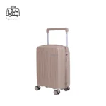 تصویر اختصاصی از سایز کوچک (داخل کابین) چمدان هرموسا کد ۸۰۲۰ در رنگ نسکافه‌ای