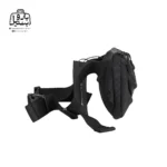 تصویر اختصاصی از نمای کناری کیف کمری لیستات کد LT2308 در رنگ مشکی