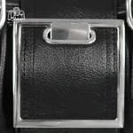 تصویر اختصاصی از جزئیات کیف زنانه دوشی حاصل کد ۱-۱۳۴۰ در رنگ مشکی