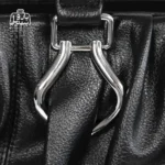 تصویر اختصاصی از جزئیات کیف زنانه دوشی حاصل کد ۱-۱۵۳۲ در رنگ مشکی