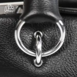 تصویر اختصاصی از جزئیات کیف زنانه دوشی حاصل کد ۱-۱۵۳۵ در رنگ مشکی