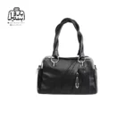 تصویر اختصاصی از دستهٔ کیف زنانه دوشی حاصل کد ۱-۱۵۳۵ در رنگ مشکی