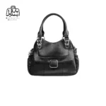 تصویر اختصاصی از دستهٔ کیف زنانه دوشی حاصل کد ۱-۱۵۳۷ در رنگ مشکی