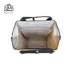 تصویر اختصاصی از زیپ باز کوله‌پشتی هیماواری کد ۰۴۰۳ کد رنگ ۰۸ در رنگ زرد مشکی