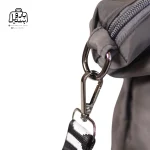 تصویر اختصاصی از جزئیات ساک بوبو کد ۹۵۰۲ در رنگ نوک‌مدادی