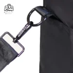 تصویر اختصاصی از جزئیات کیف زنانه دوشی چیبائو کد ۲۴۰۵ در رنگ مشکی