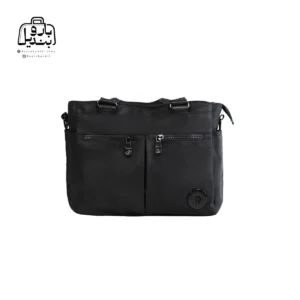 تصویر اختصاصی از نمای جلوی کیف زنانه دوشی چیبائو کد ۲۴۰۵ در رنگ مشکی