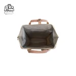 تصویر اختصاصی از زیپ باز کوله‌پشتی هیماواری کد ۱۰۲۷ با کد رنگ ۰۵-۱۰۲۷ (آبی پاستلی-کرم-صورتی)