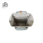 تصویر اختصاصی از زیپ باز کوله‌پشتی هیماواری کد ۱۸۸۱ با کد رنگ ۱۸۸۱-۲۷ (کرم-آبی پاستلی)