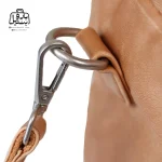 تصویر اختصاصی از نمای جزيیات کیف زنانه دوشی موجیتو کد ۱۰۲۱ در رنگ مسی