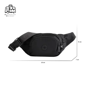تصویر اختصاصی از نمای سایزبندی بادی‌ بگ (کراس بادی) بوبو کد ۶۶۹۹ در رنگ مشکی
