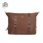 تصویر اختصاصی از نمای جلوی ساک بوبو کد 9502-maz در رنگ شکلاتی
