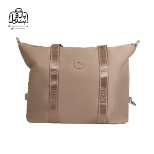تصویر اختصاصی از نمای جلوی ساک بوبو کد 9502-maz در رنگ نوک‌مدادی