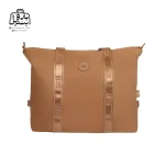 تصویر اختصاصی از نمای جلوی ساک بوبو کد 9502-maz در رنگ نسکافه‌ای