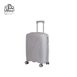 تصویر اختصاصی از سایز کوچک (داخل کابین) چمدان هرموسا کد ۹۰۱۱ در رنگ طوسی