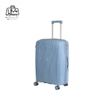 تصویر اختصاصی از سایز متوسط چمدان هرموسا کد ۹۰۱۱ در رنگ آبی