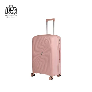 تصویر اختصاصی از سایز متوسط چمدان هرموسا کد ۹۰۱۱ در رنگ صورتی