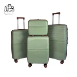 تصویر اختصاصی از چمدان چهار تکهٔ هرموسا کد ۹۰۲۲ در رنگ سبز