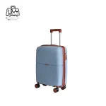 تصویر اختصاصی از سایز کوچک (داخل کابین) چمدان هرموسا کد ۹۰۲۲ در رنگ آبی