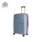 تصویر اختصاصی از سایز بزرگ چمدان هرموسا کد ۹۰۲۲ در رنگ آبی