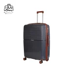 تصویر اختصاصی از سایز بزرگ چمدان هرموسا کد ۹۰۲۲ در رنگ نوک‌مدادی