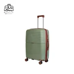 تصویر اختصاصی از سایز متوسط چمدان هرموسا کد ۹۰۲۲ در رنگ سبز